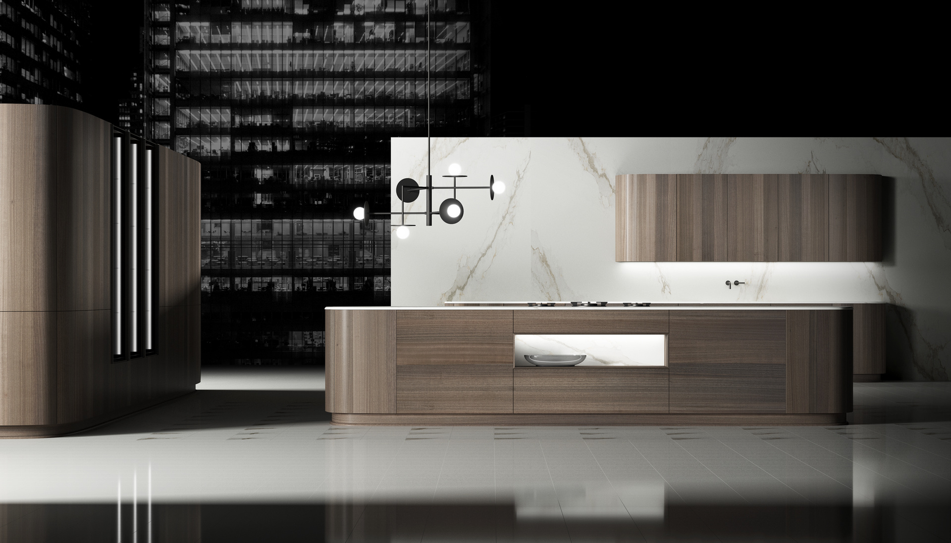Cuisine classique Courbe Noyer